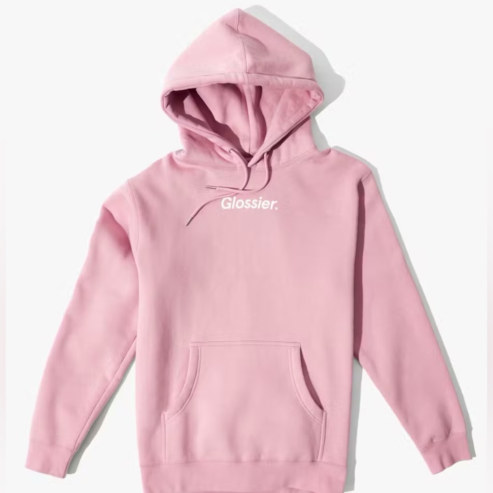 Glossier Pink Hoodie
